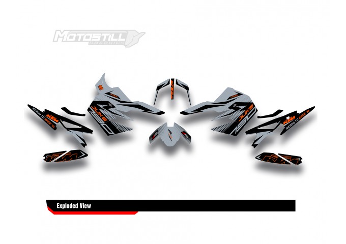 ktm duke 790 890 graphics sticker kit