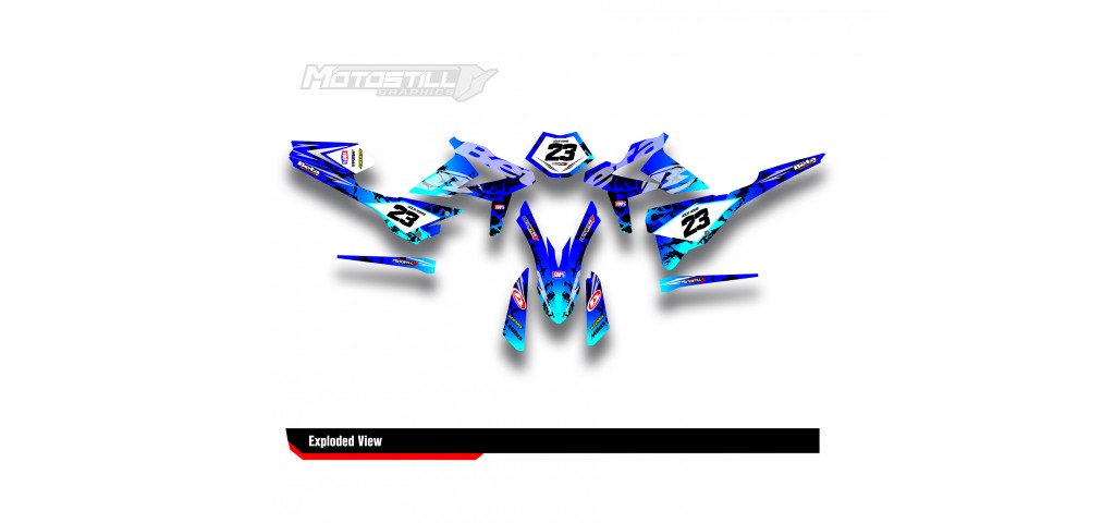 BETA RR GRAPHIC SET - DECAL KIT