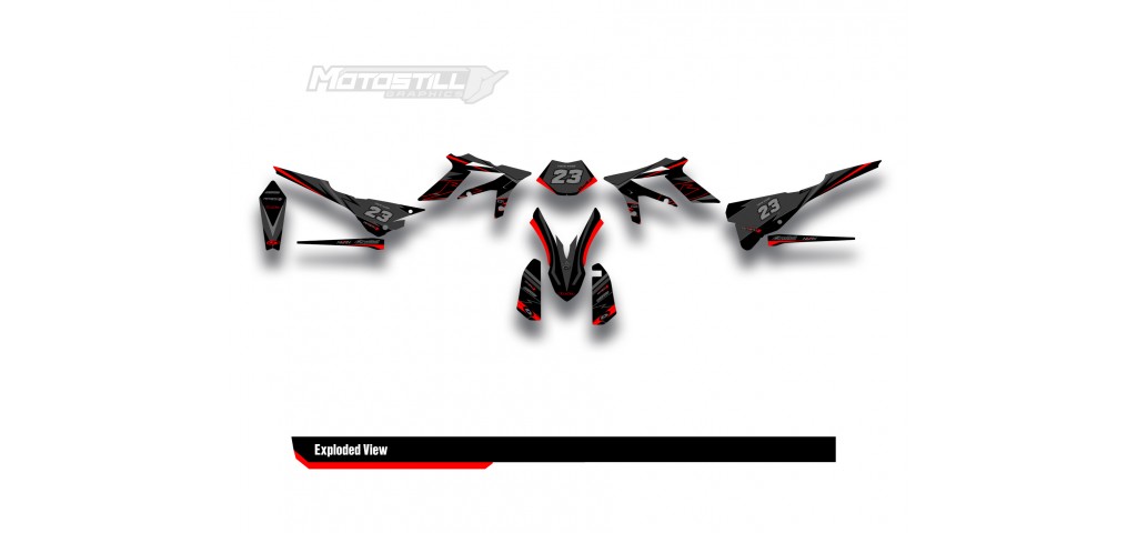 BETA X-TRAINER 2015-2019 GRAPHIC SET DECAL KIT