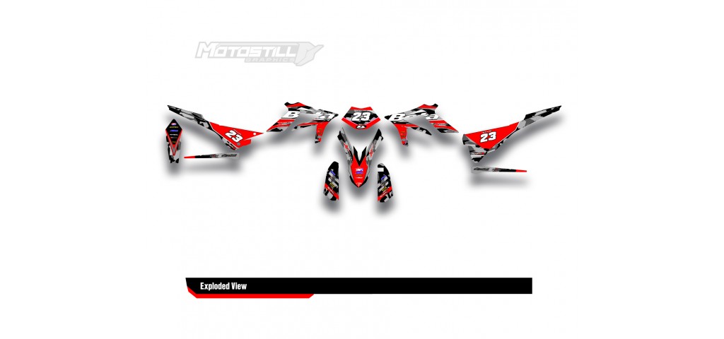 BETA X-TRAINER 2015-2019 GRAPHIC SET DECAL KIT