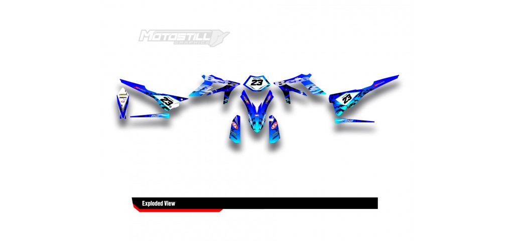 BETA X-TRAINER 2015-2019 GRAPHIC SET DECAL KIT