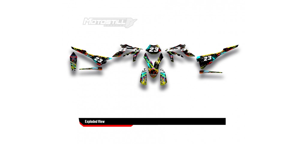 BETA X-TRAINER 2015-2019 GRAPHIC SET DECAL KIT
