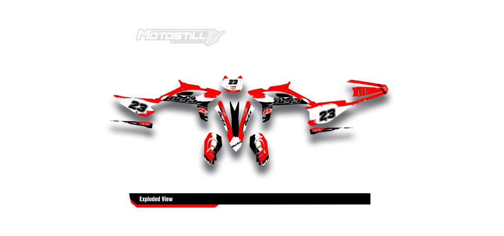 BETA RR GRAPHIC SET - DECAL KIT