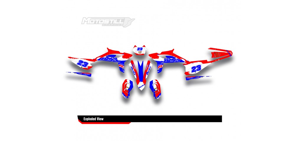 BETA RR GRAPHIC SET - DECAL KIT