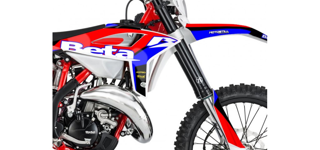 BETA RR GRAPHIC SET - DECAL KIT