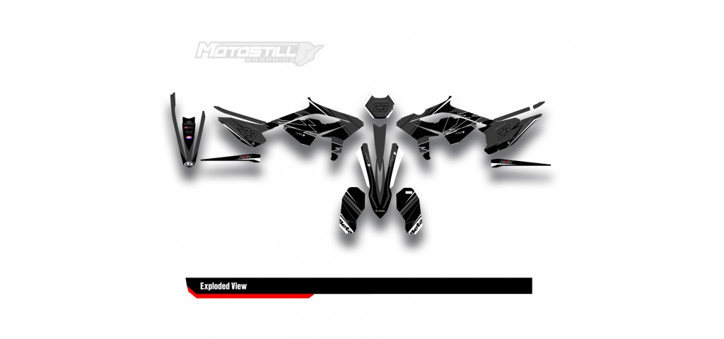 BETA RR GRAPHIC SET - DECAL KIT