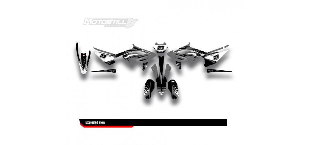 BETA RR GRAPHIC SET - DECAL KIT
