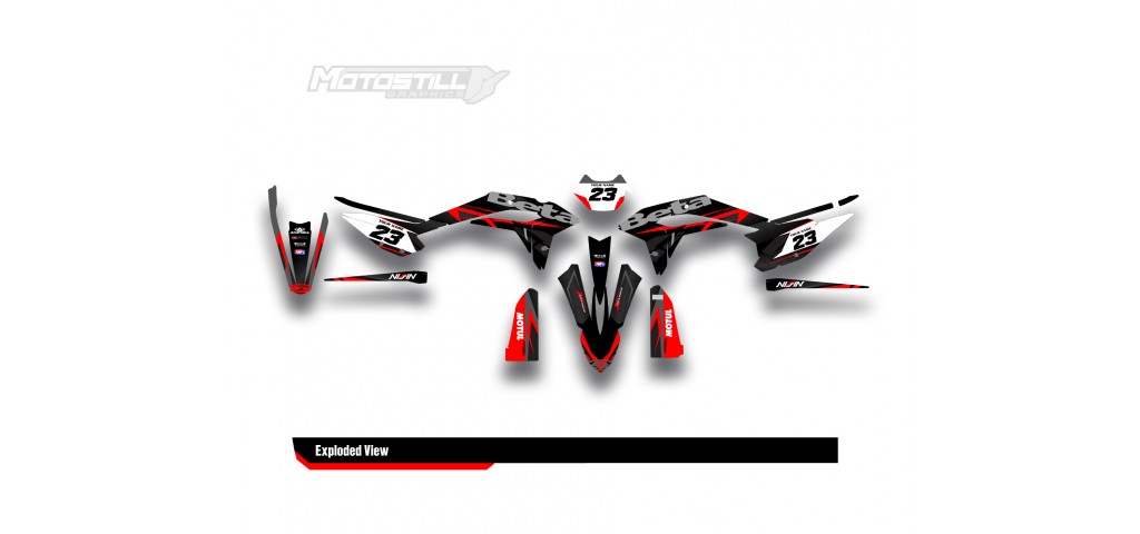 BETA X-TRAINER GRAPHIC SET DECAL KIT