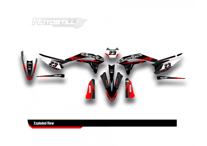 BETA X-TRAINER GRAPHIC SET DECAL KIT