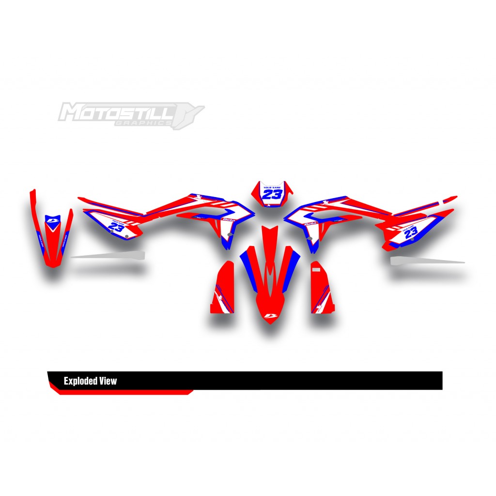 BETA X-TRAINER GRAPHIC SET DECAL KIT