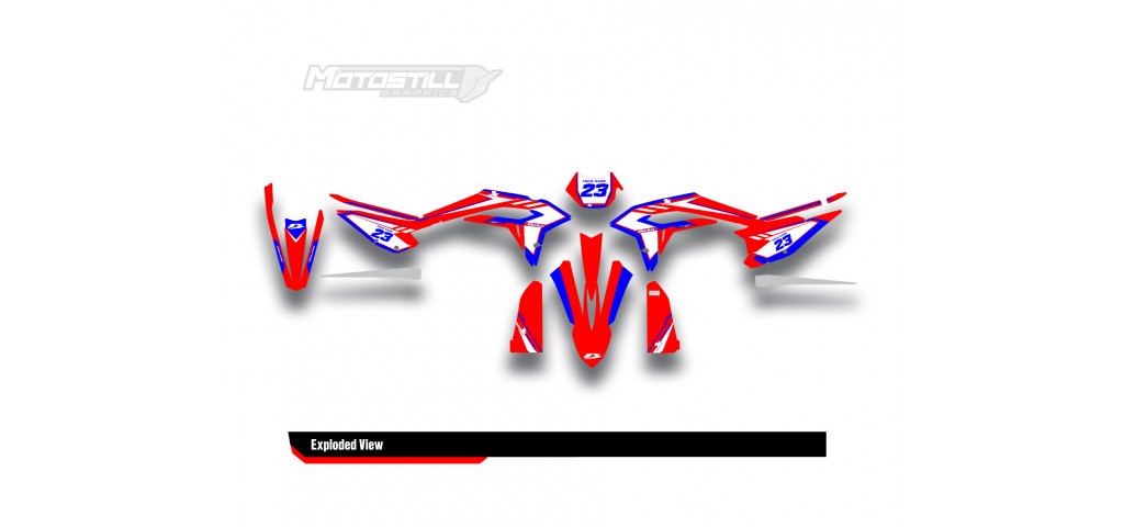 BETA X-TRAINER GRAPHIC SET DECAL KIT