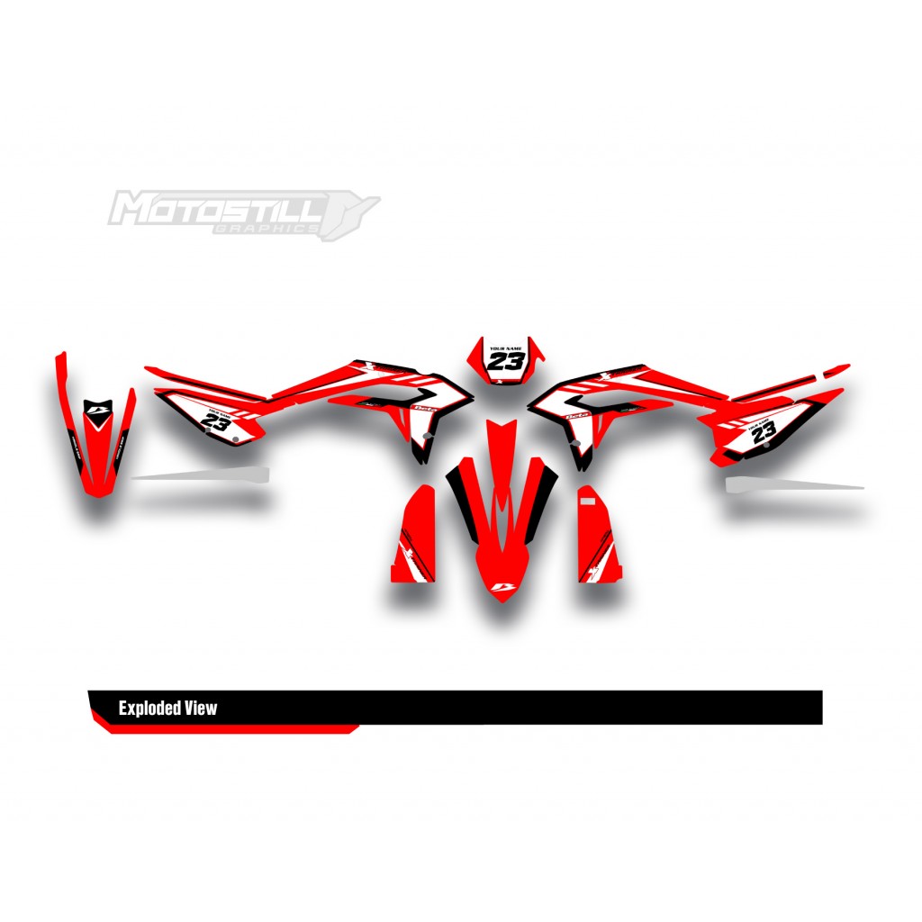 BETA X-TRAINER GRAPHIC SET DECAL KIT