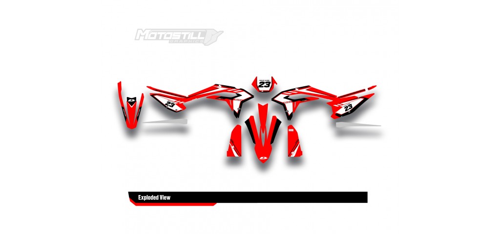 BETA X-TRAINER GRAPHIC SET DECAL KIT