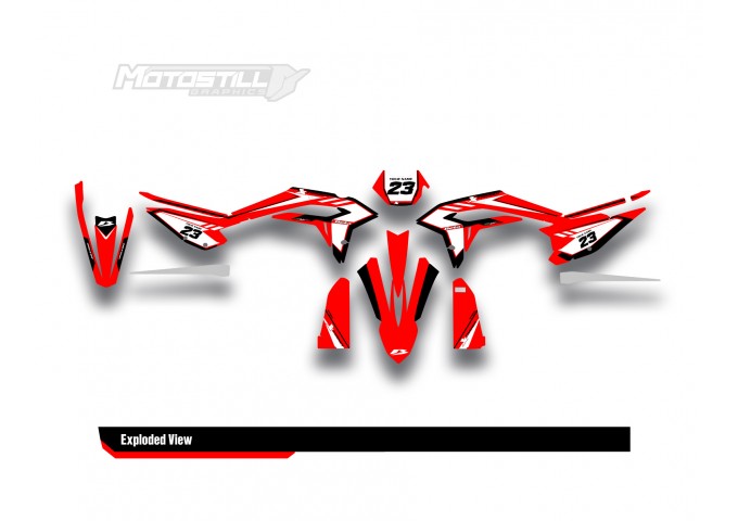 BETA X-TRAINER GRAPHIC SET DECAL KIT