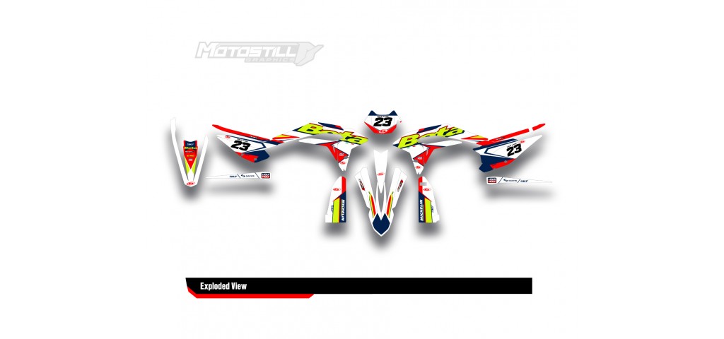 BETA X-TRAINER GRAPHIC SET DECAL KIT