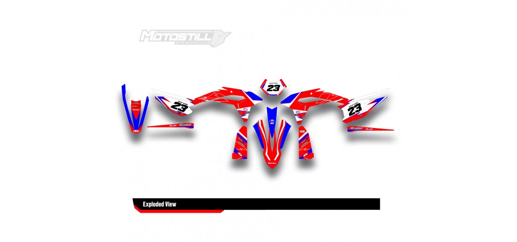 BETA X-TRAINER GRAPHIC SET DECAL KIT
