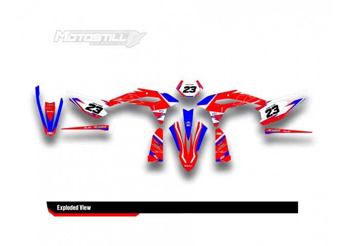 BETA X-TRAINER GRAPHIC SET DECAL KIT