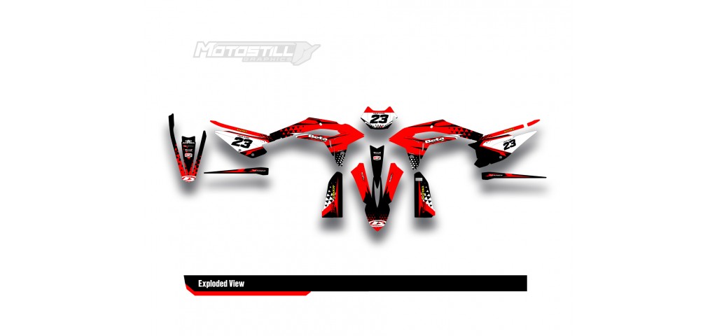 BETA X-TRAINER GRAPHIC SET DECAL KIT