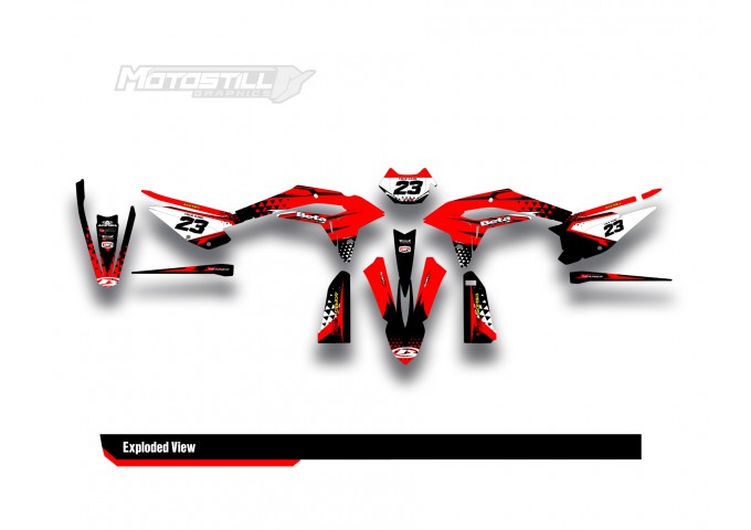 BETA X-TRAINER GRAPHIC SET DECAL KIT