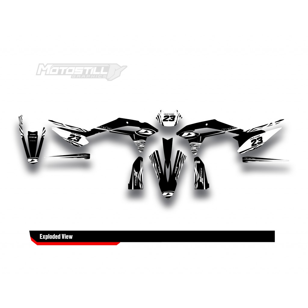 BETA X-TRAINER GRAPHIC SET DECAL KIT