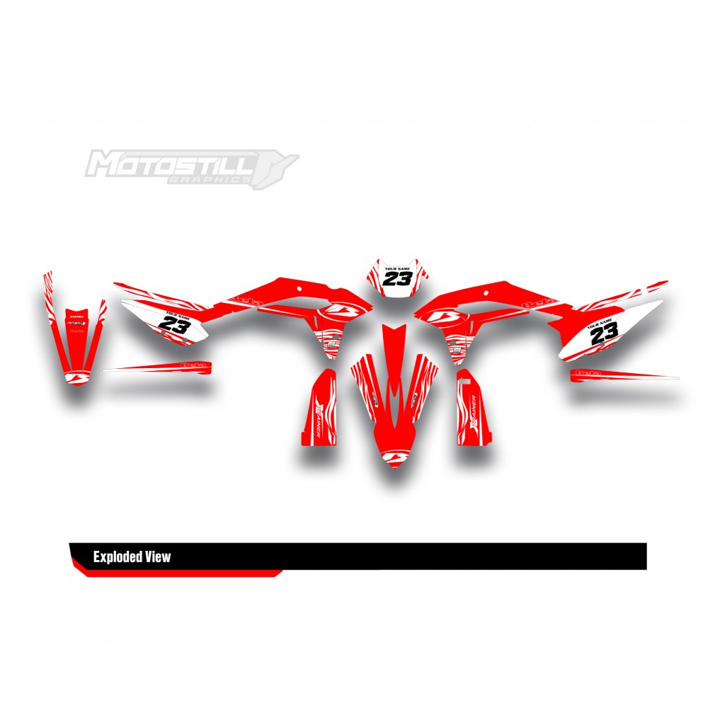 BETA X-TRAINER GRAPHIC SET DECAL KIT