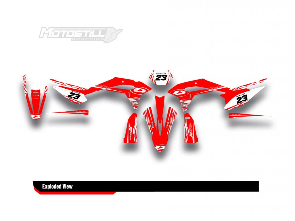 BETA X-TRAINER GRAPHIC SET DECAL KIT