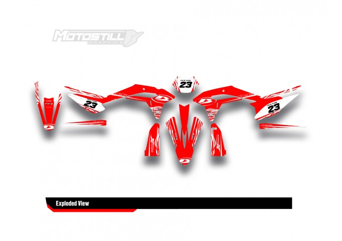 BETA X-TRAINER 2023 GRAPHIC STICKER SET DECAL KIT