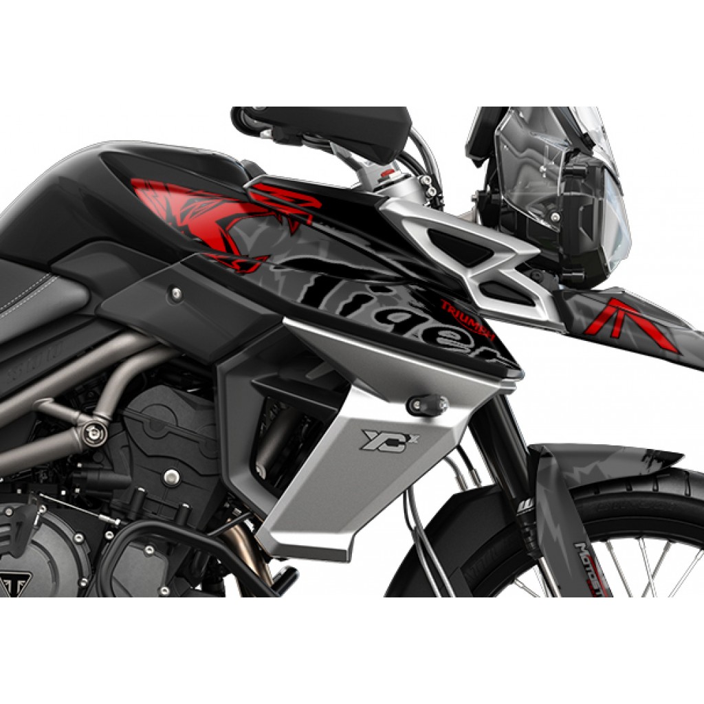 TRIUMPH TIGER 800 GRAPHIC SET - DECAL KIT