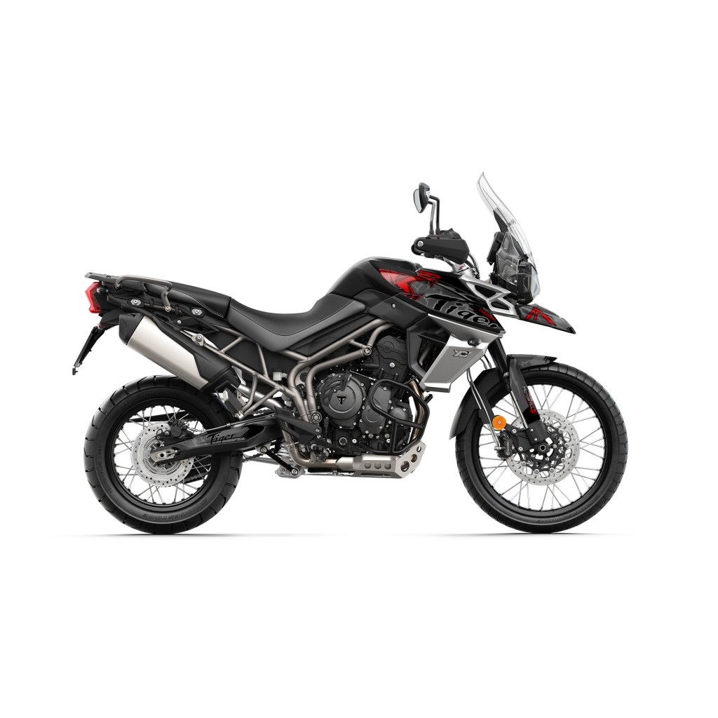 TRIUMPH TIGER 800 GRAPHIC STICKER SET DECAL KIT