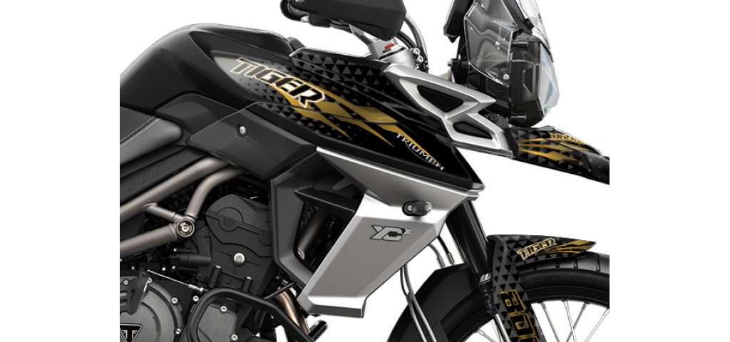 TRIUMPH TIGER 800 GRAPHIC SET - DECAL KIT TRIUMPH TIGER 800 GRAPHIC SET - DECAL KIT