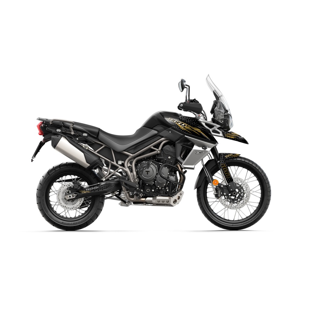 TRIUMPH TIGER 800 GRAPHIC STICKER SET DECAL KIT