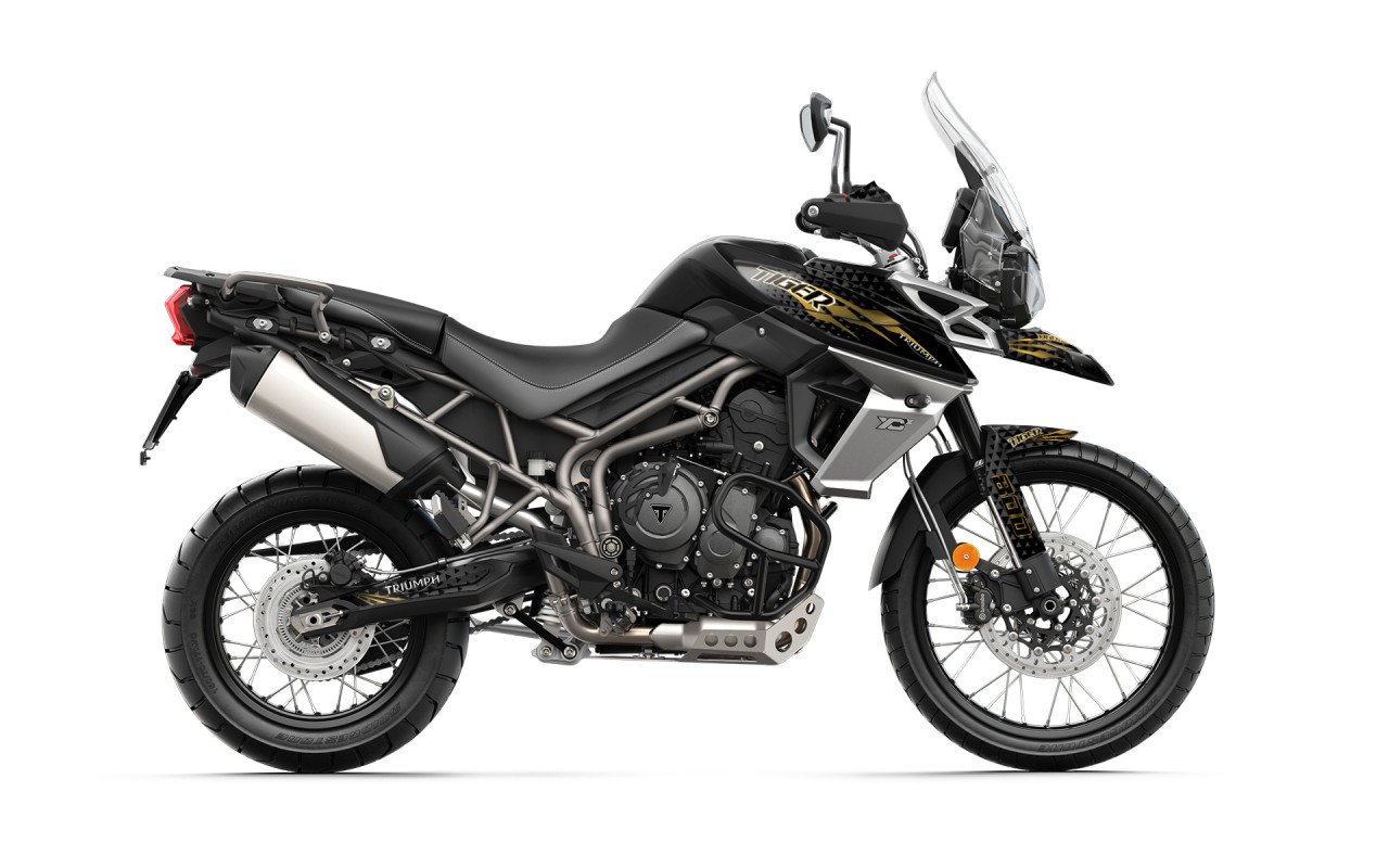 TRIUMPH TIGER 800 GRAPHIC STICKER SET DECAL KIT