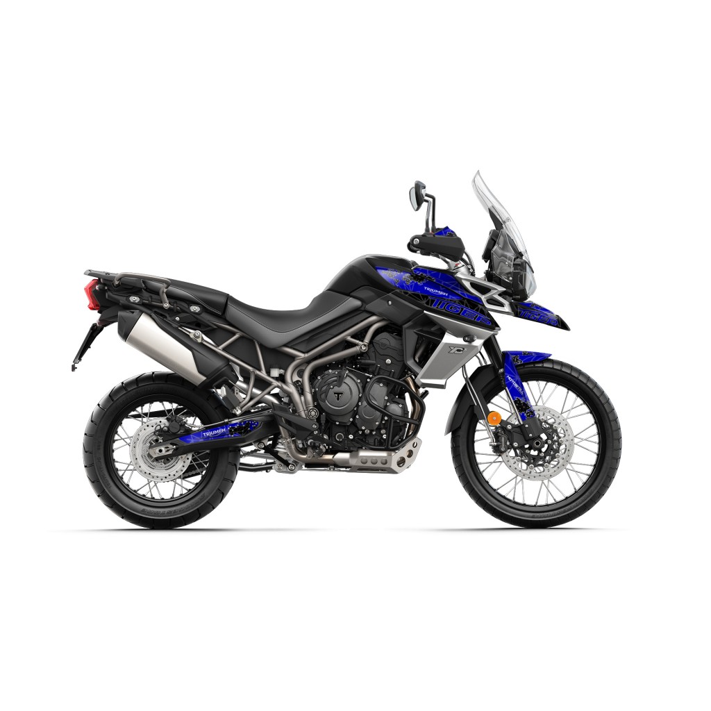 TRIUMPH TIGER 800 GRAPHIC STICKER SET DECAL KIT
