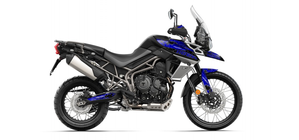 TRIUMPH TIGER 800 GRAPHIC STICKER SET DECAL KIT