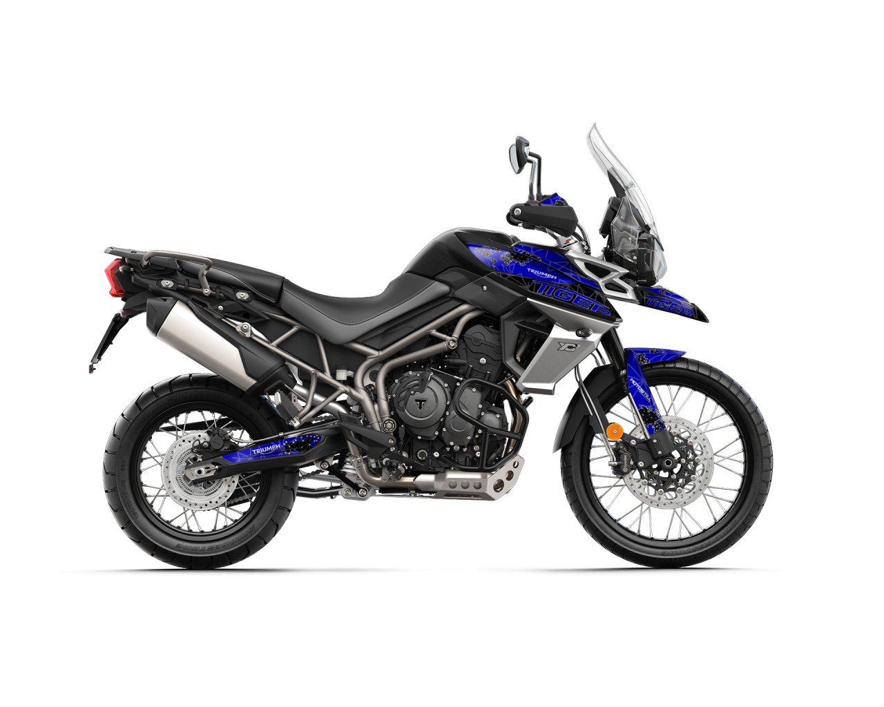 TRIUMPH TIGER 800 GRAPHIC STICKER SET DECAL KIT