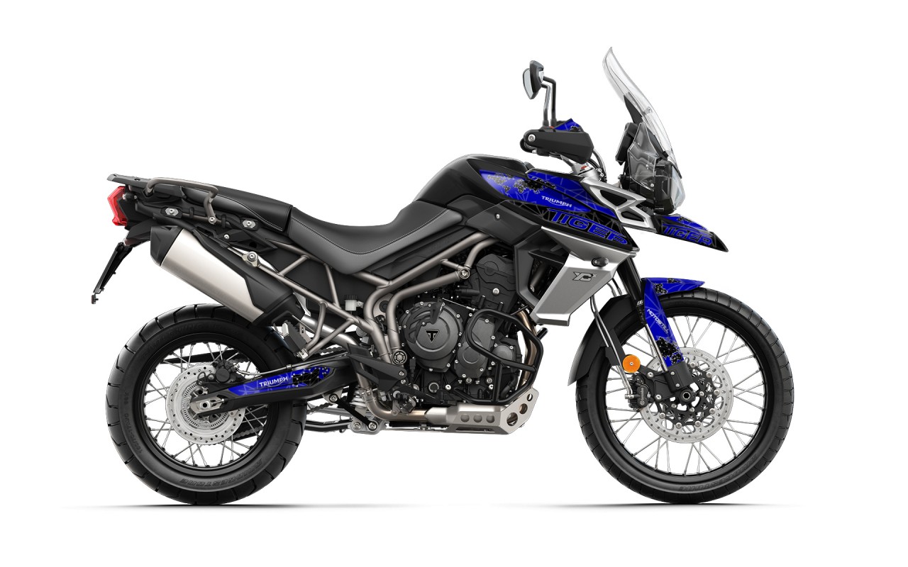 TRIUMPH TIGER 800 GRAPHIC STICKER SET DECAL KIT