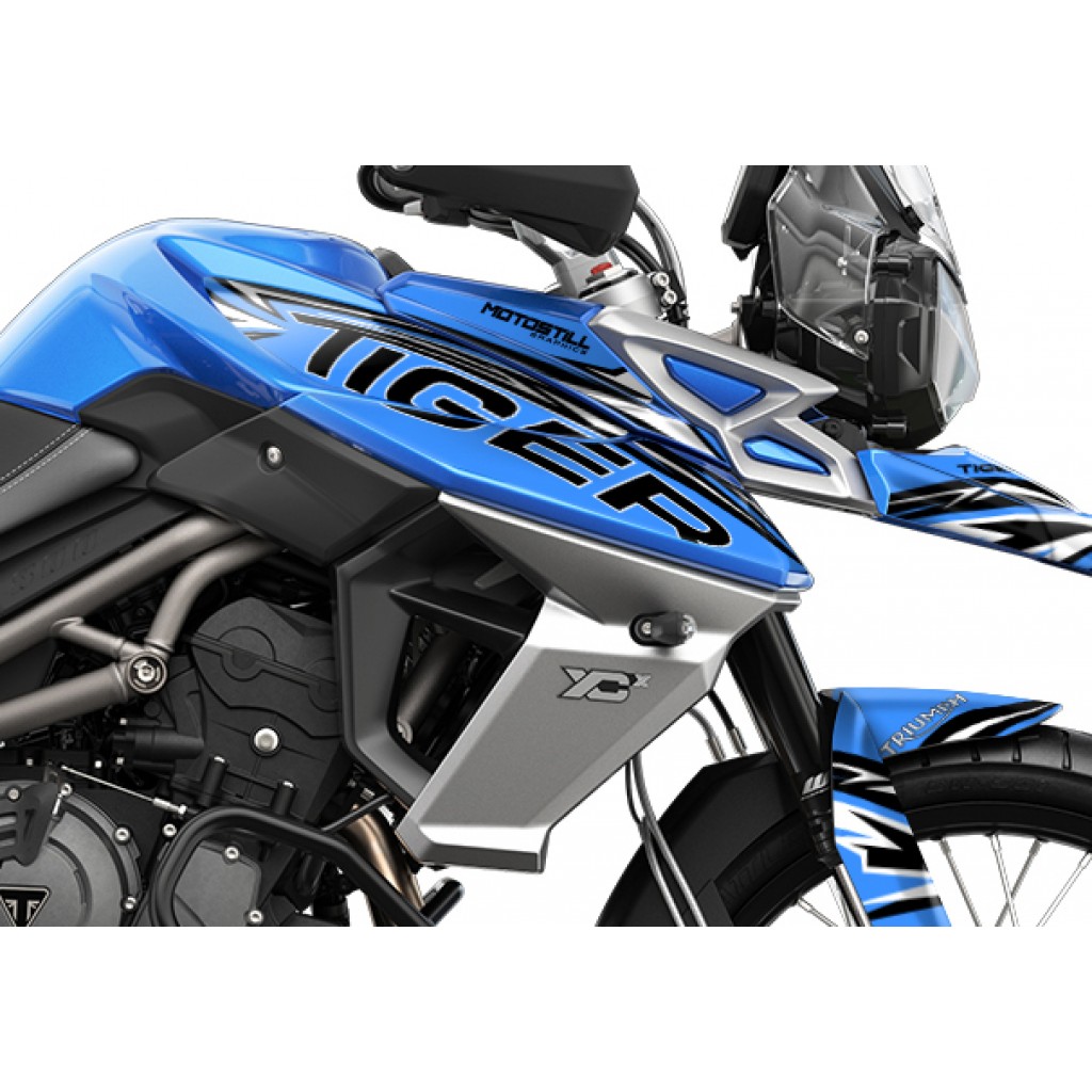 TRIUMPH TIGER 800 GRAPHIC SET - DECAL KIT TRIUMPH TIGER 800 GRAPHIC SET - DECAL KIT
