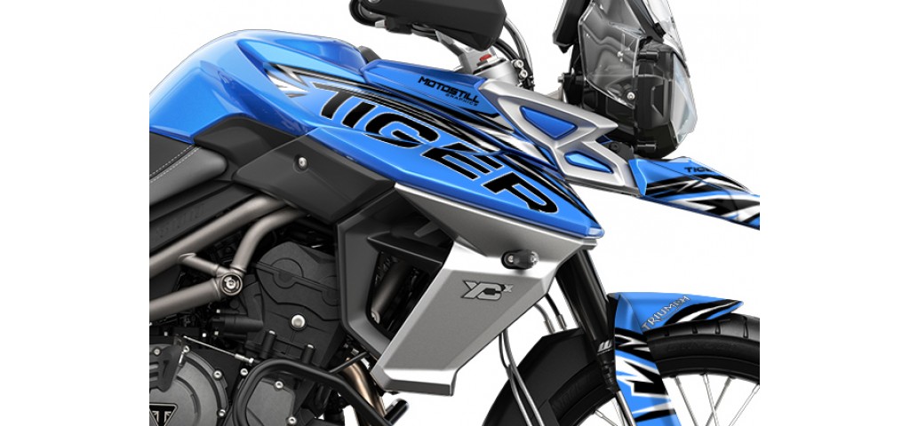 TRIUMPH TIGER 800 GRAPHIC SET - DECAL KIT TRIUMPH TIGER 800 GRAPHIC SET - DECAL KIT
