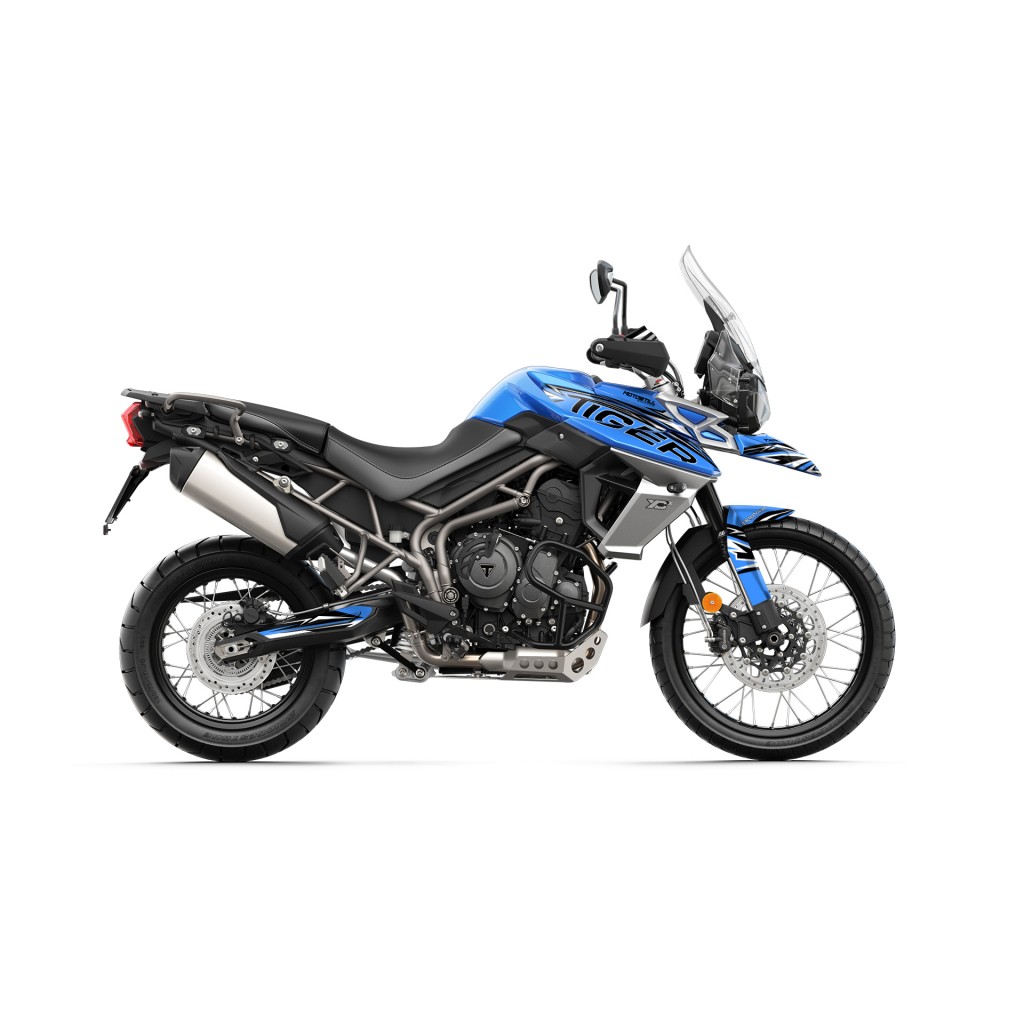 TRIUMPH TIGER 800 GRAPHIC STICKER SET DECAL KIT