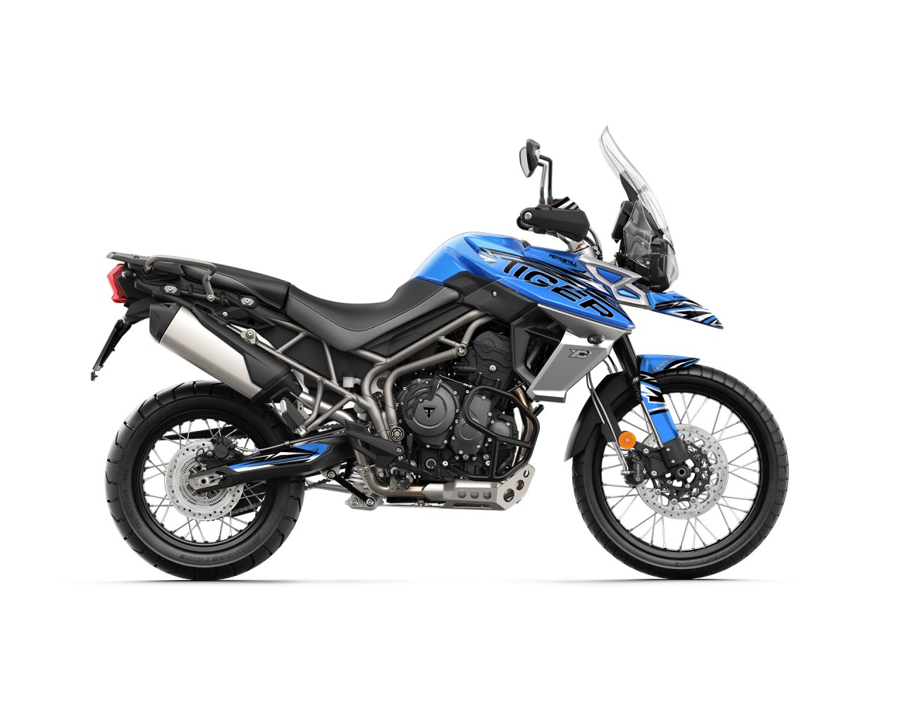 TRIUMPH TIGER 800 GRAPHIC STICKER SET DECAL KIT