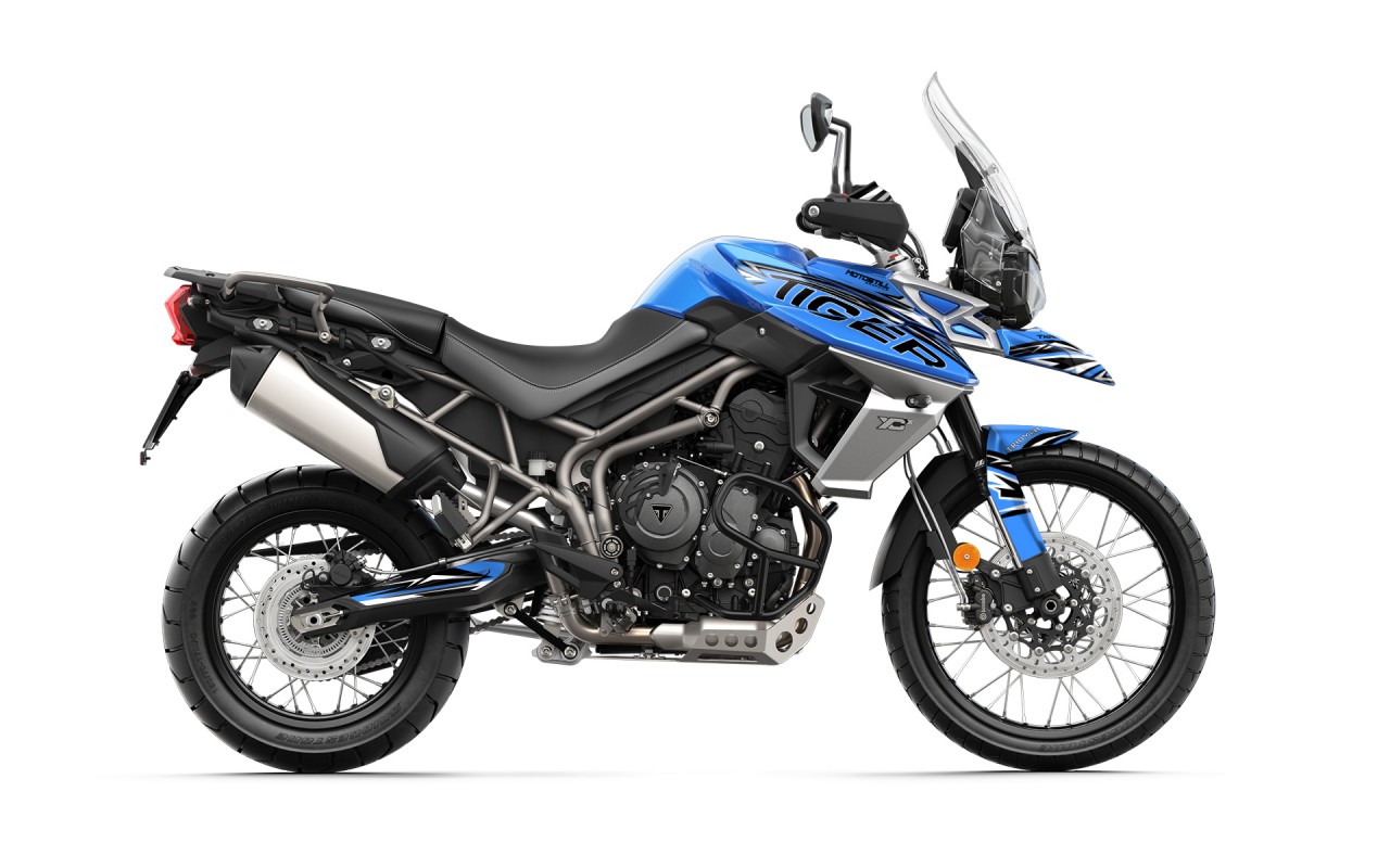 TRIUMPH TIGER 800 GRAPHIC STICKER SET DECAL KIT