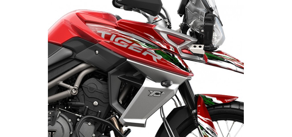 TRIUMPH TIGER 800 GRAPHIC SET - DECAL KIT TRIUMPH TIGER 800 GRAPHIC SET - DECAL KIT