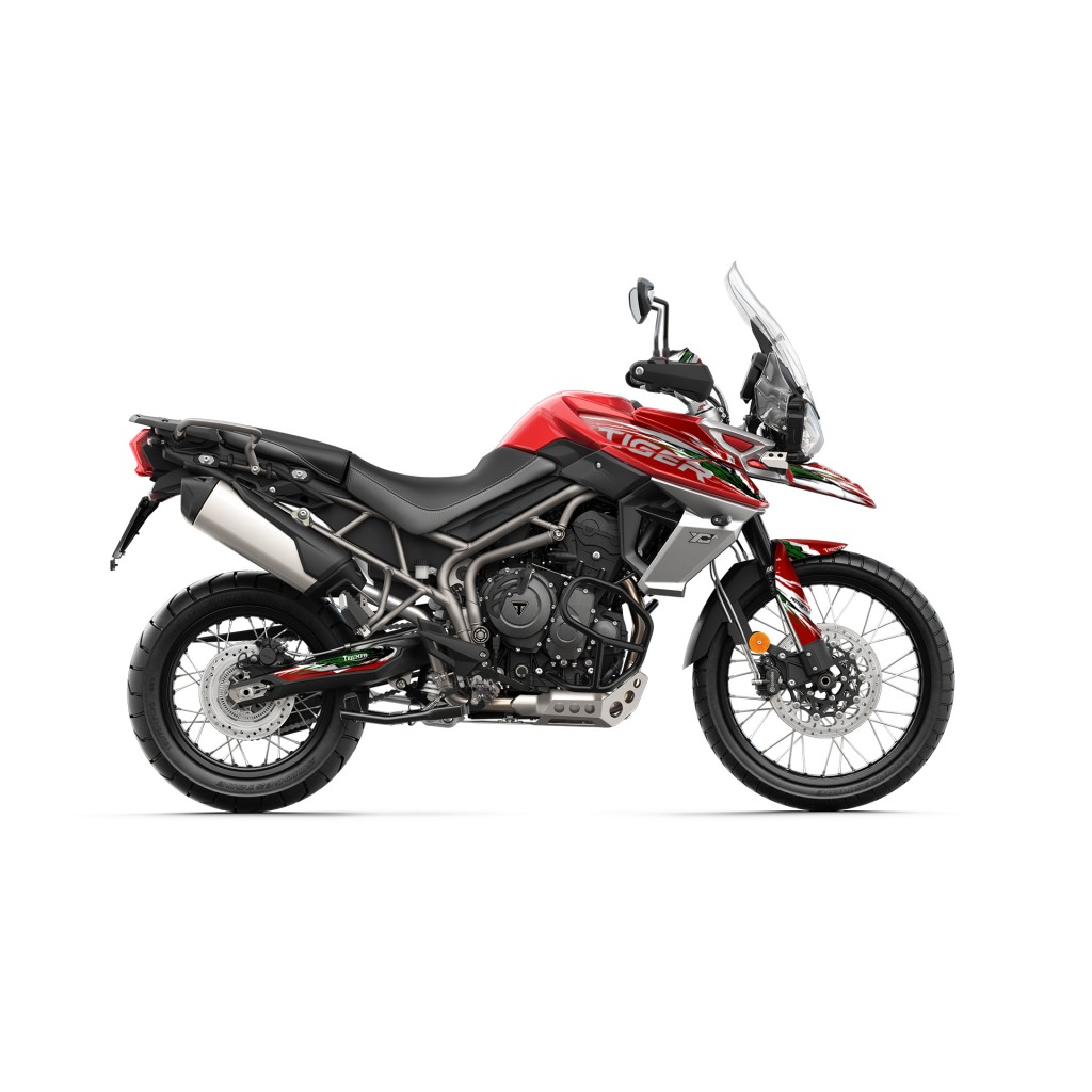 TRIUMPH TIGER 800 GRAPHIC STICKER SET DECAL KIT
