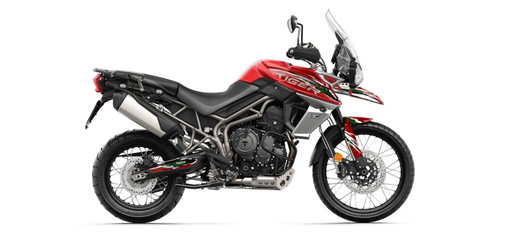 TRIUMPH TIGER 800 GRAPHIC STICKER SET DECAL KIT