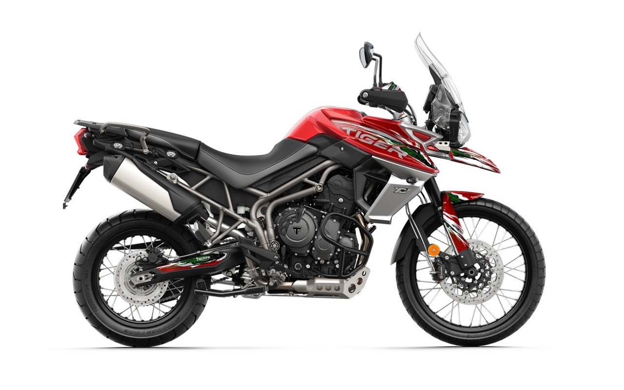 TRIUMPH TIGER 800 GRAPHIC STICKER SET DECAL KIT