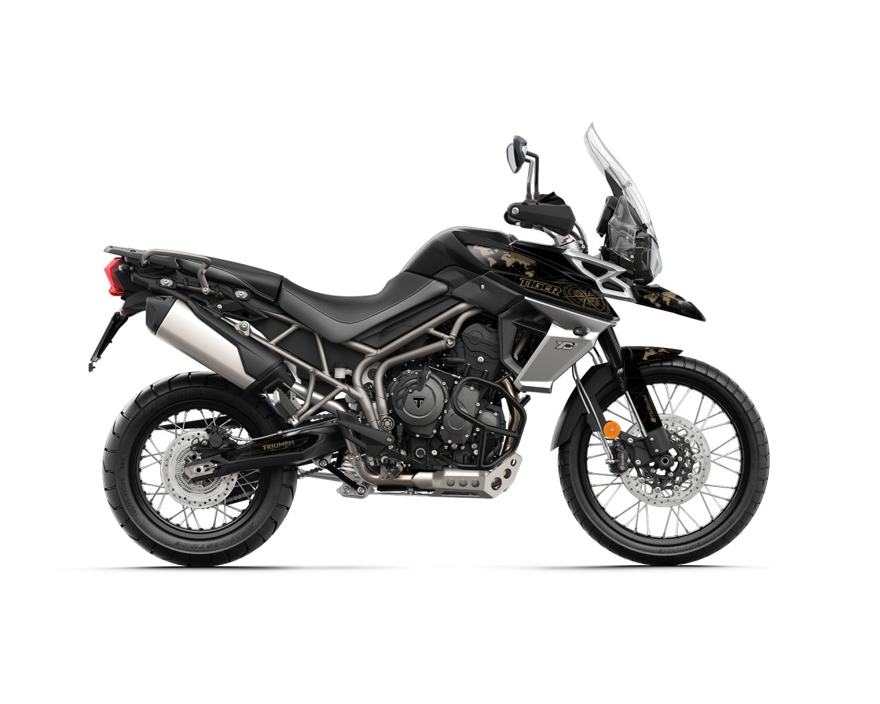 TRIUMPH TIGER 800 GRAPHIC STICKER SET DECAL KIT
