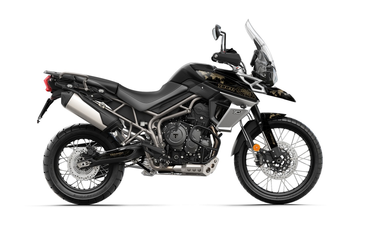 TRIUMPH TIGER 800 GRAPHIC STICKER SET DECAL KIT