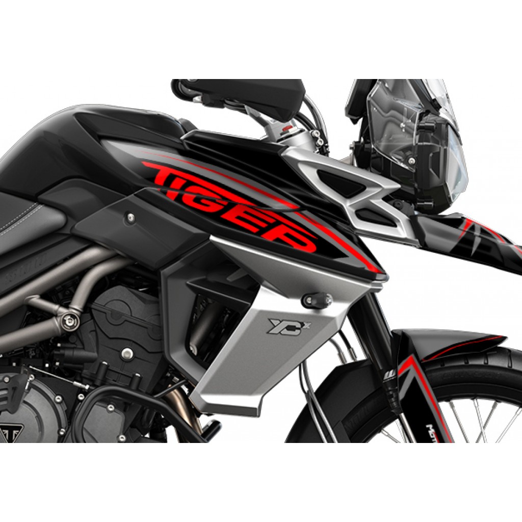 TRIUMPH TIGER 800 GRAPHIC SET - DECAL KIT TRIUMPH TIGER 800 GRAPHIC SET - DECAL KIT