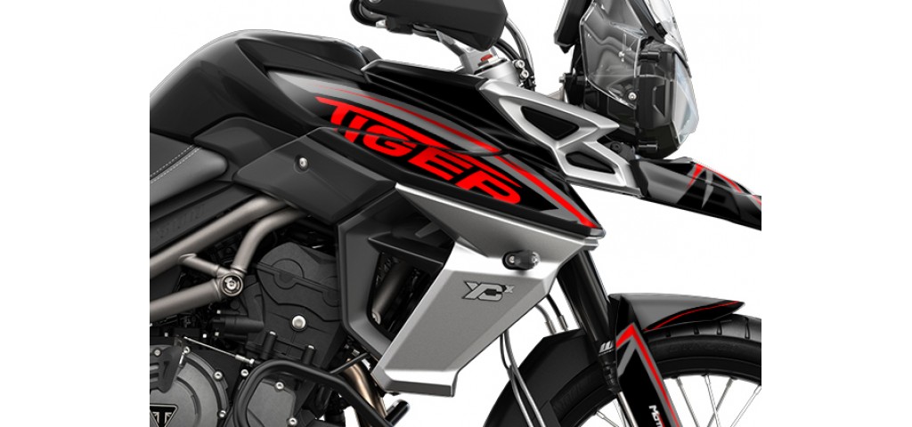 TRIUMPH TIGER 800 GRAPHIC SET - DECAL KIT TRIUMPH TIGER 800 GRAPHIC SET - DECAL KIT