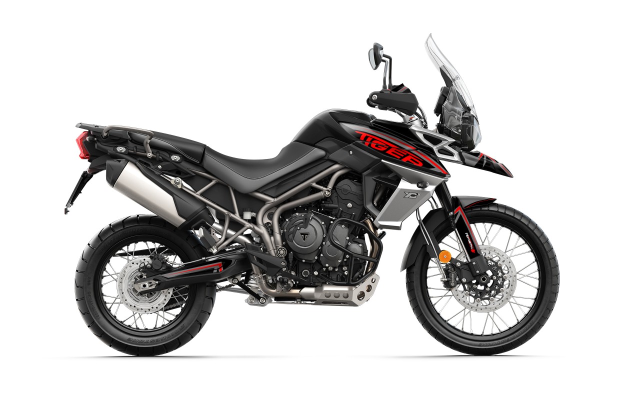 TRIUMPH TIGER 800 GRAPHIC STICKER SET DECAL KIT